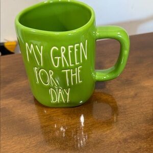Rae Dunn Artisan Collection Lime Green Mug